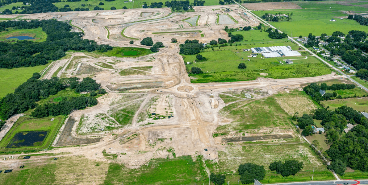 HBC, drone shot of greenery, site, dirt roads, twisted-oaks-featured.png, Projects